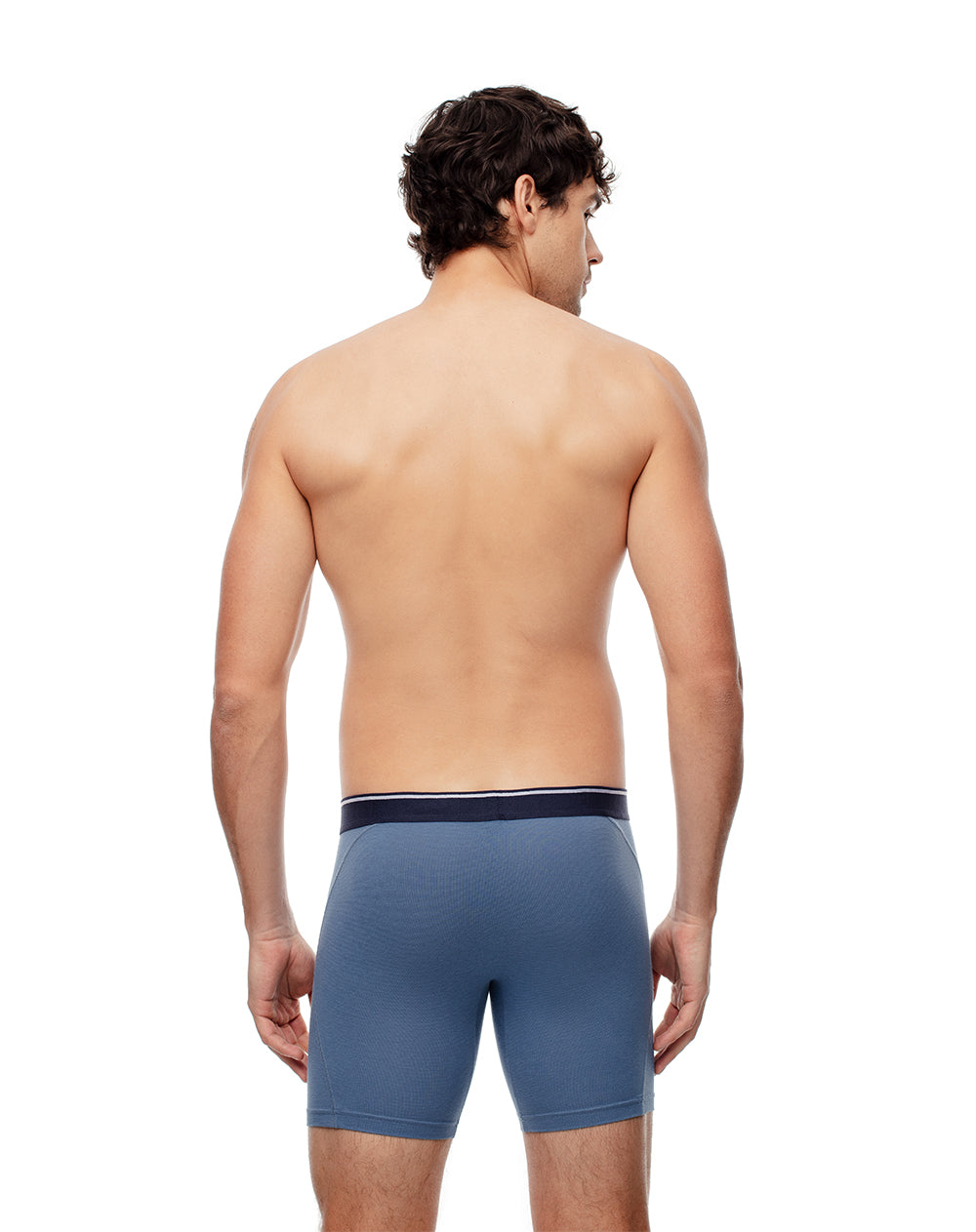 Bóxer largo jersey algodón x3unds surtido