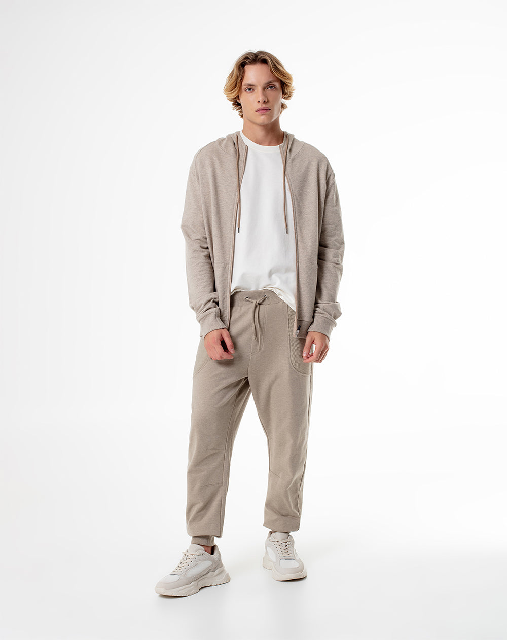 Chaqueta regular algodón habana hombre