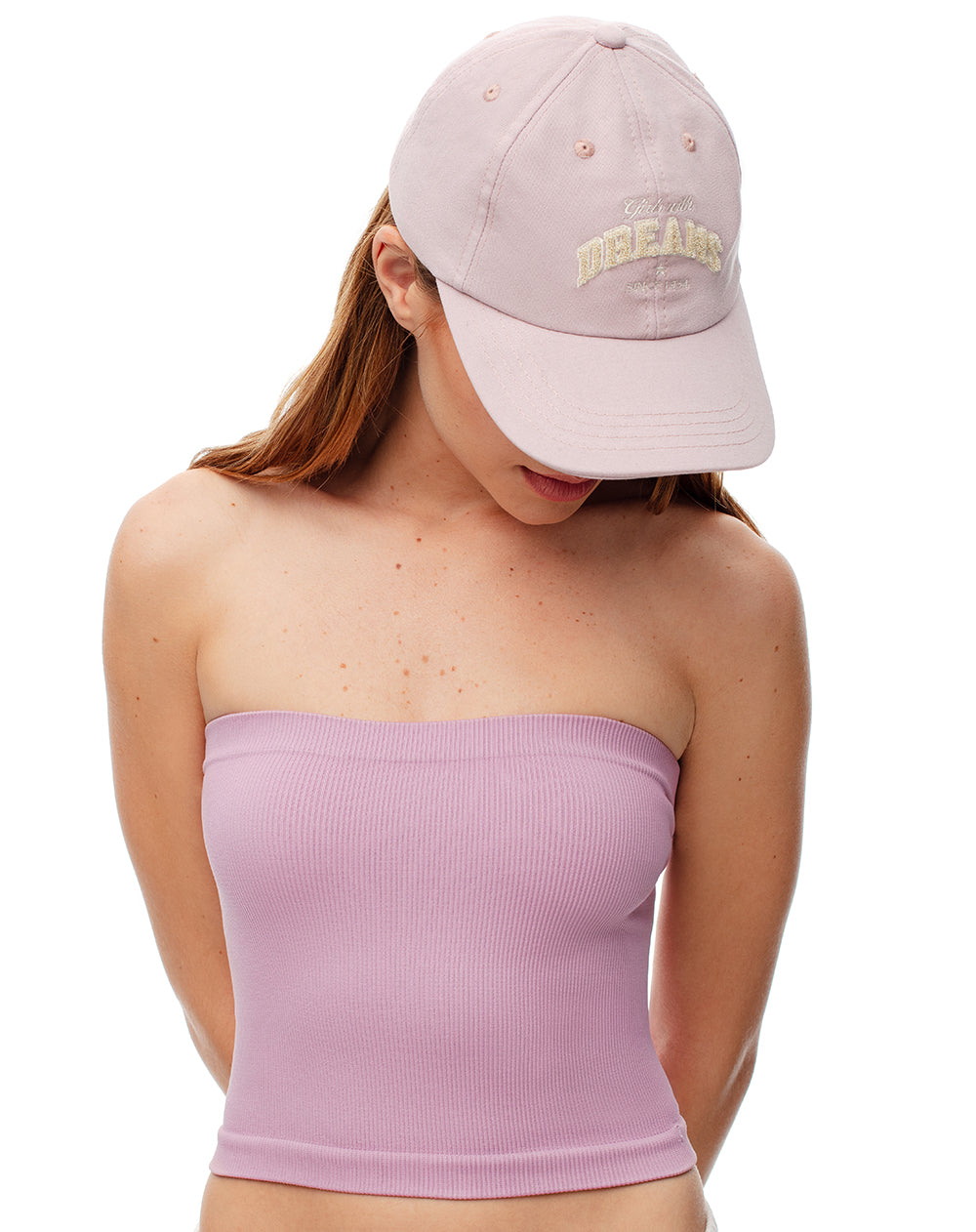 Gorra rosada