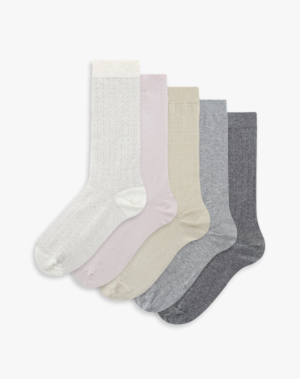 Medias para mujer largas pack x5unds surtidas