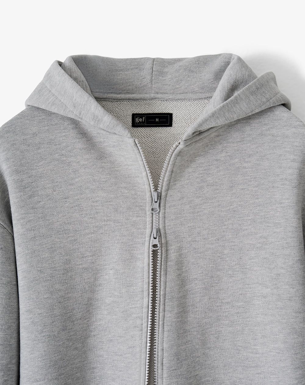 Buzo regular gris hombre