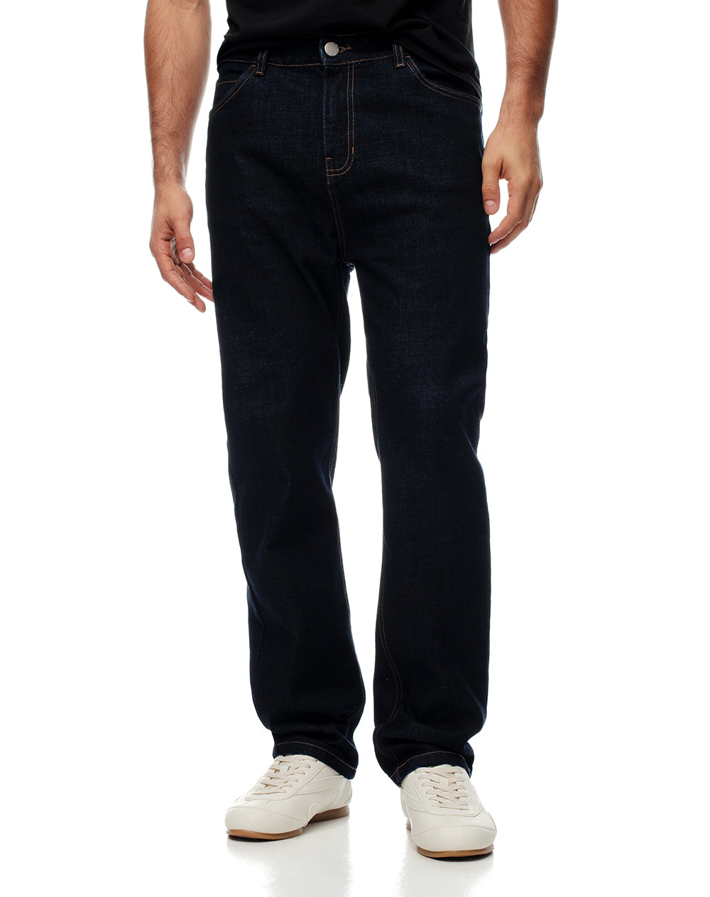Jean regular índigo oscuro hombre