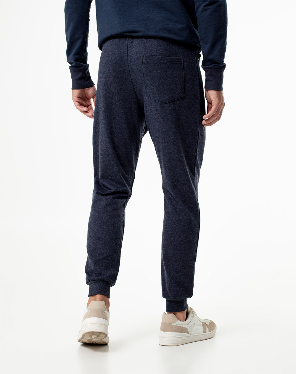 Jogger regular azul hombre