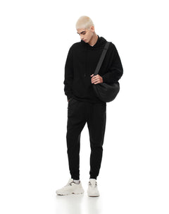 Jogger regular negro hombre