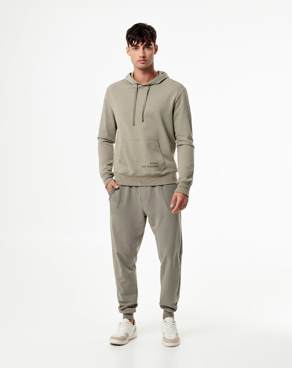 Jogger regular verde hombre