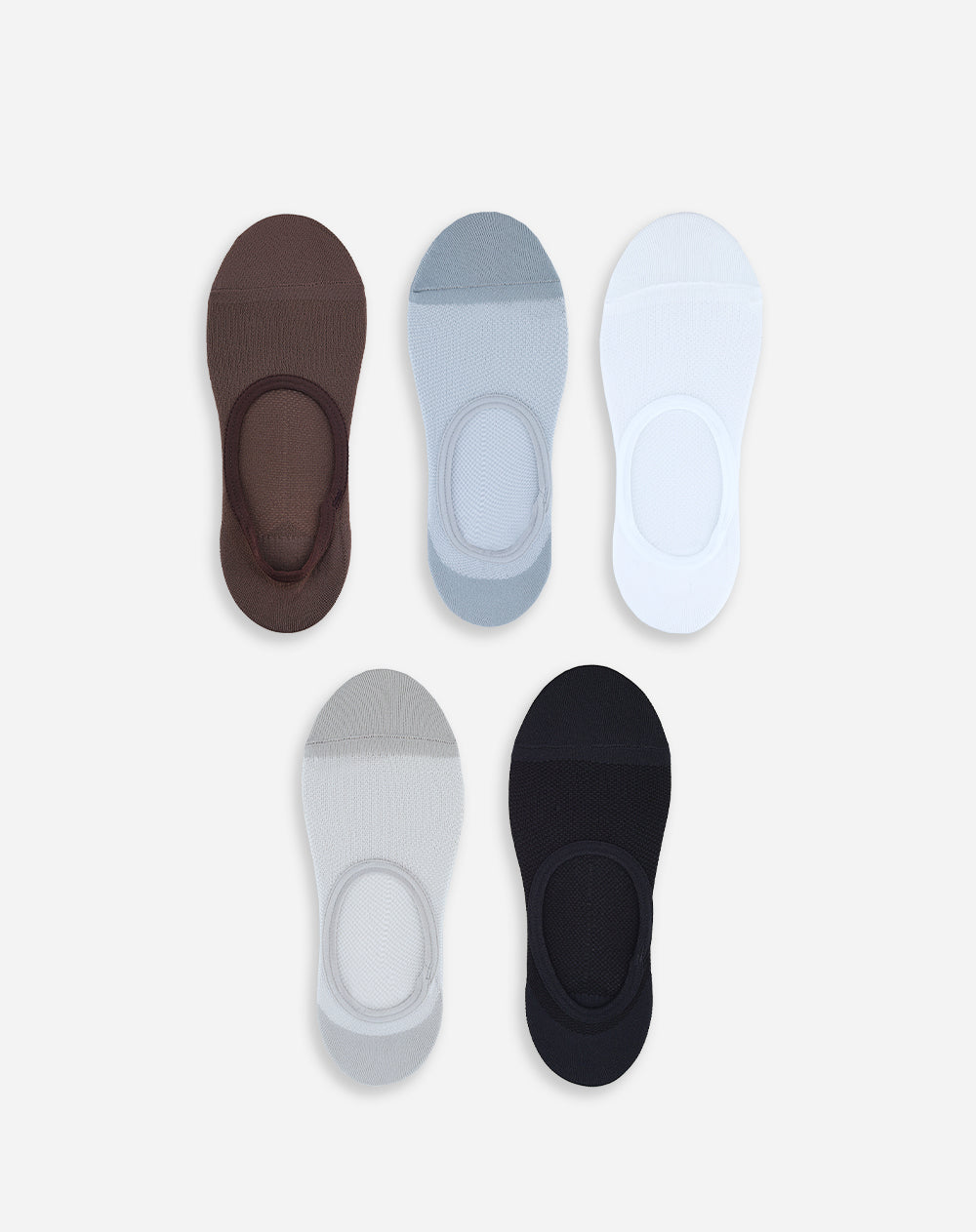 Medias mujer baleta algodón pack x5 surtido