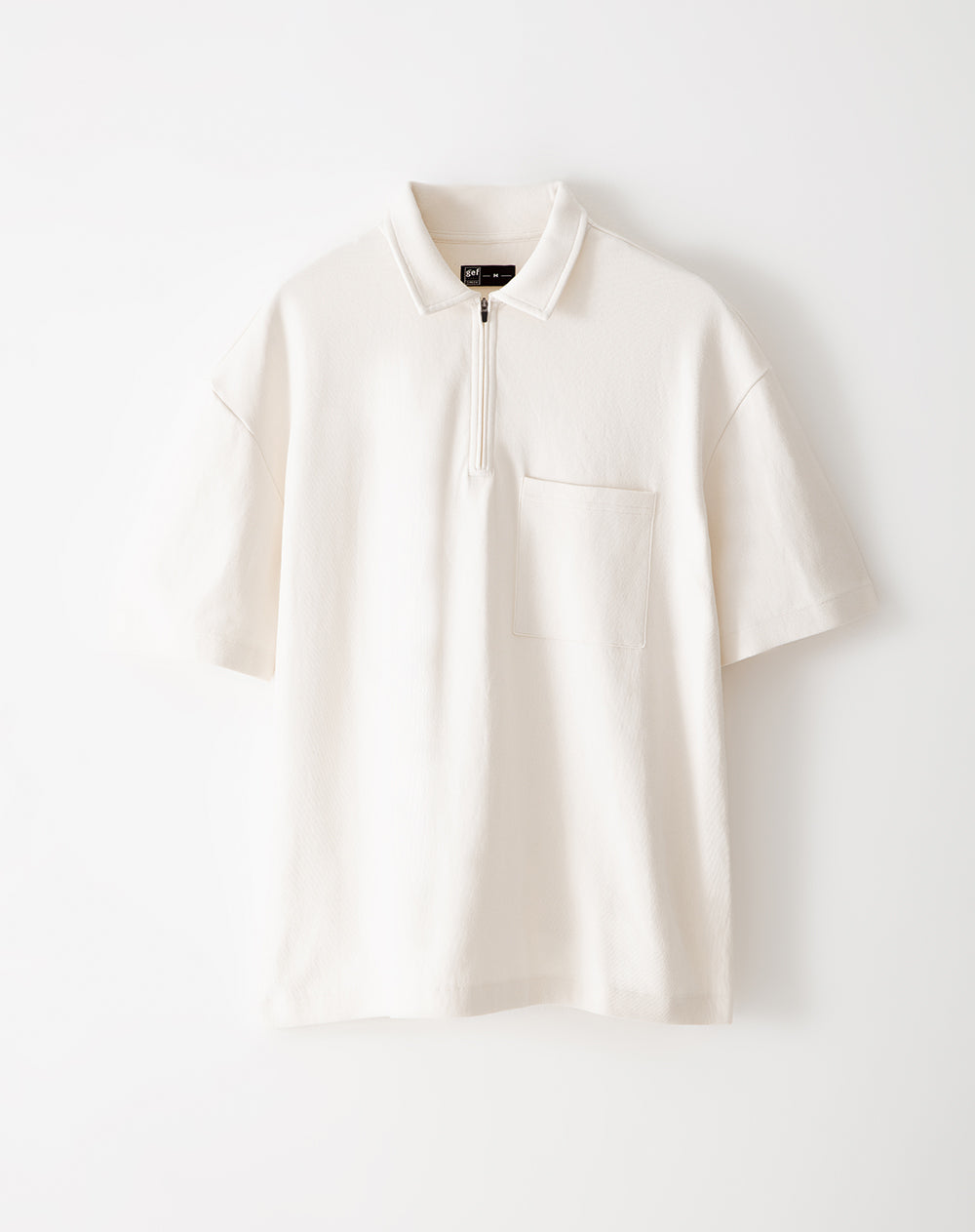 Polo regular algodón vainilla hombre