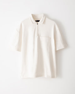 Polo regular algodón vainilla hombre