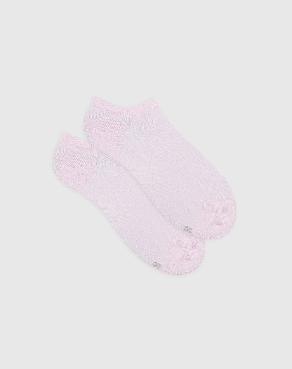 Medias mujer tobillera corta algodón lila