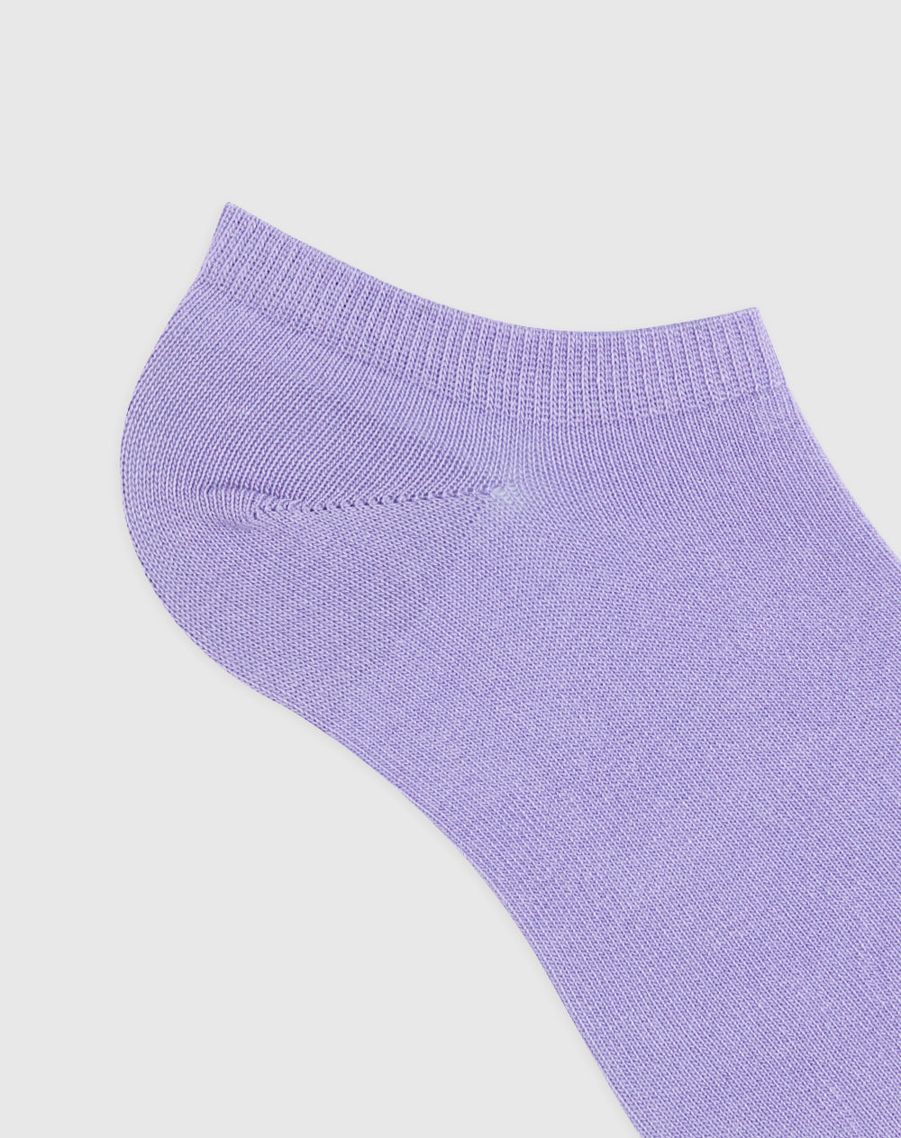 Medias mujer tobillera corta algodón moradas