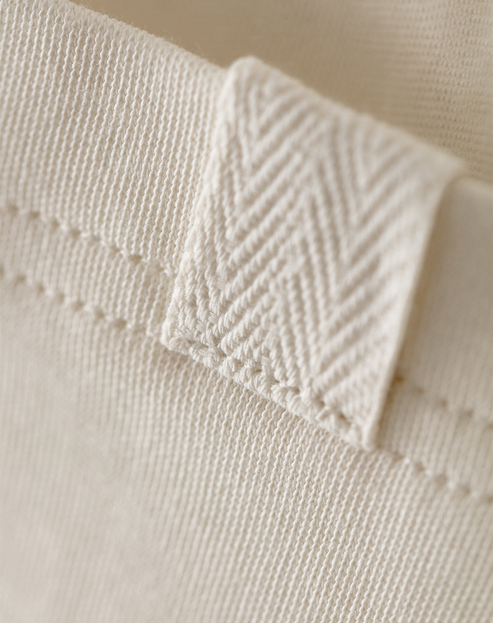 Camiseta oversize algodón vainilla hombre