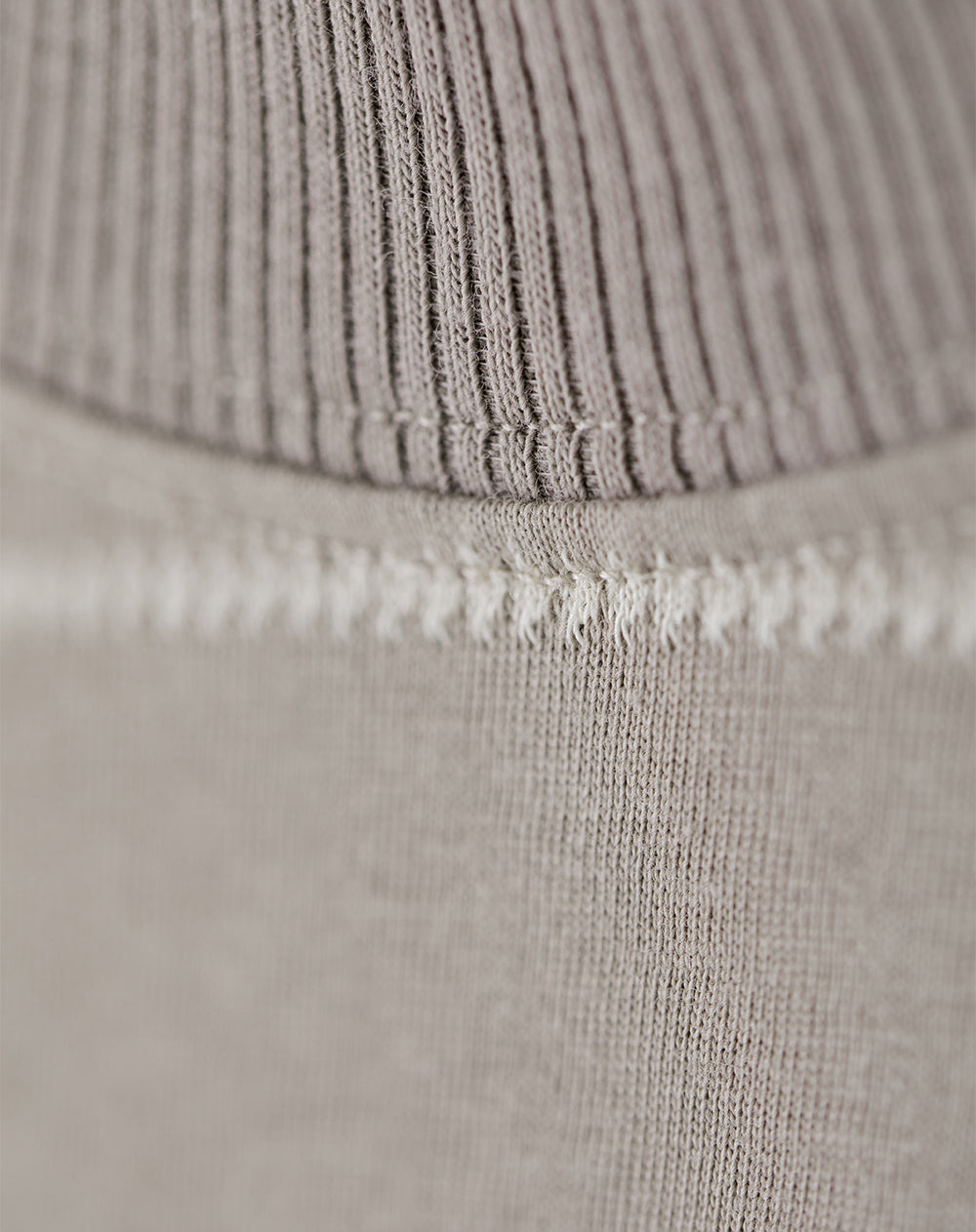 Camiseta regular algodón café rayas hombre