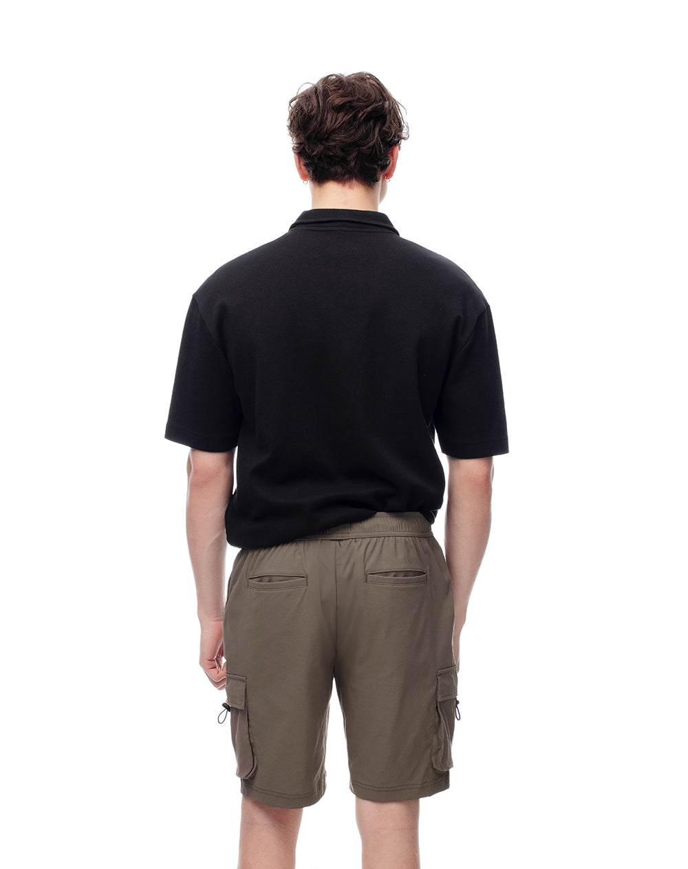 Bermuda cargo regular café hombre