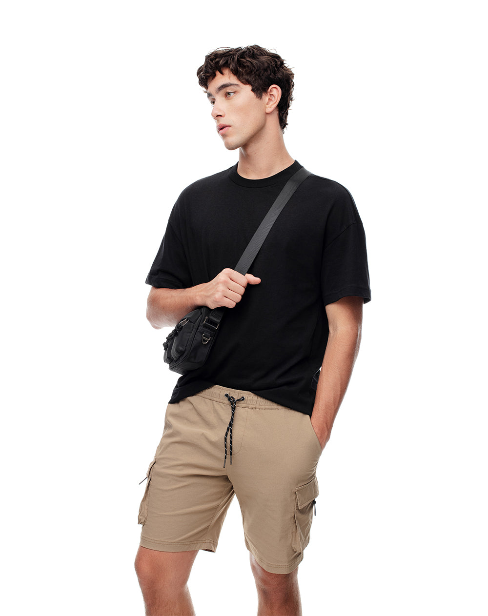 Bermuda Cargo Regular Fit Habano para Hombre Gef