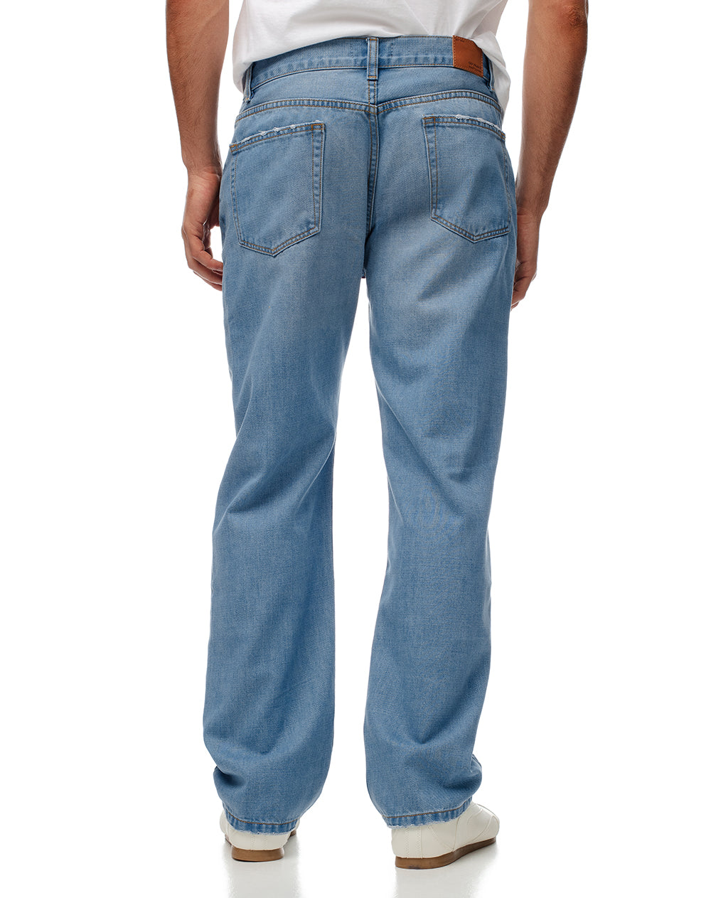Jean regular índigo claro hombre