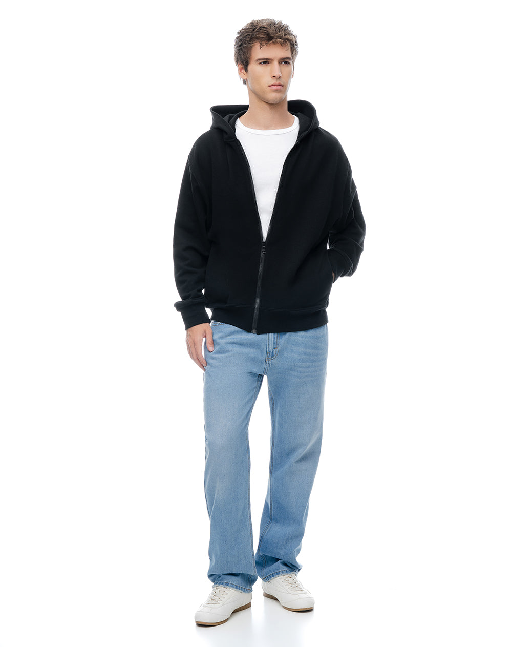 Jean regular índigo claro hombre