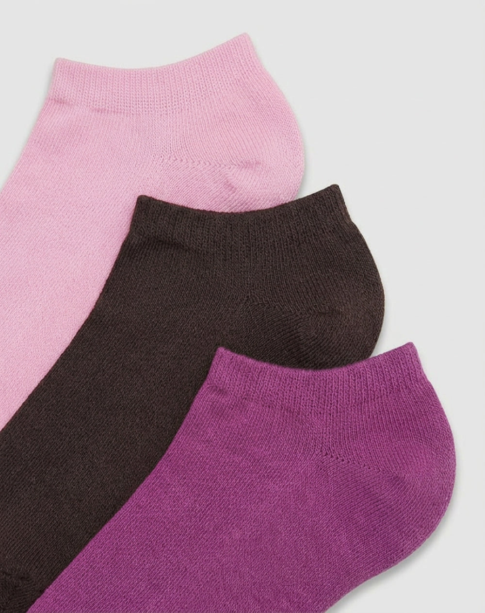 3 pares de medias tobilleras surtido mujer