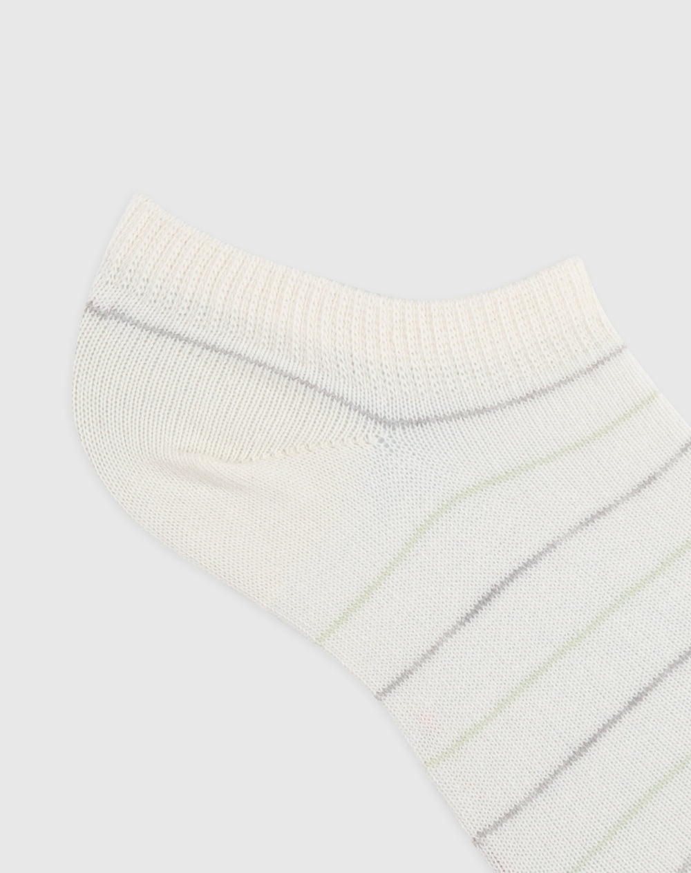 Medias niña tobillera corta algodón pack x5 surtido rayas