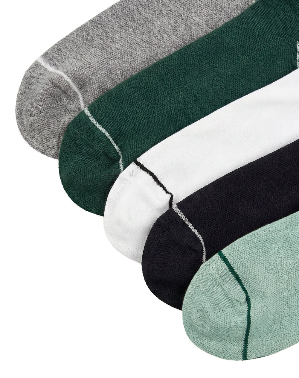 5 pares de medias tobilleras surtido mujer