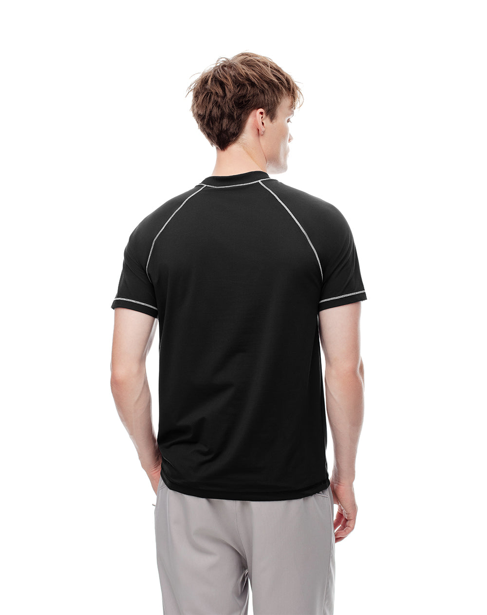 Camiseta deportiva secado rápido x2unds surtidas hombre