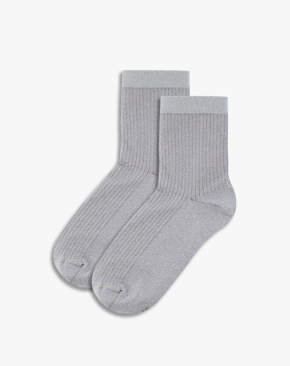 Medias cortas gris