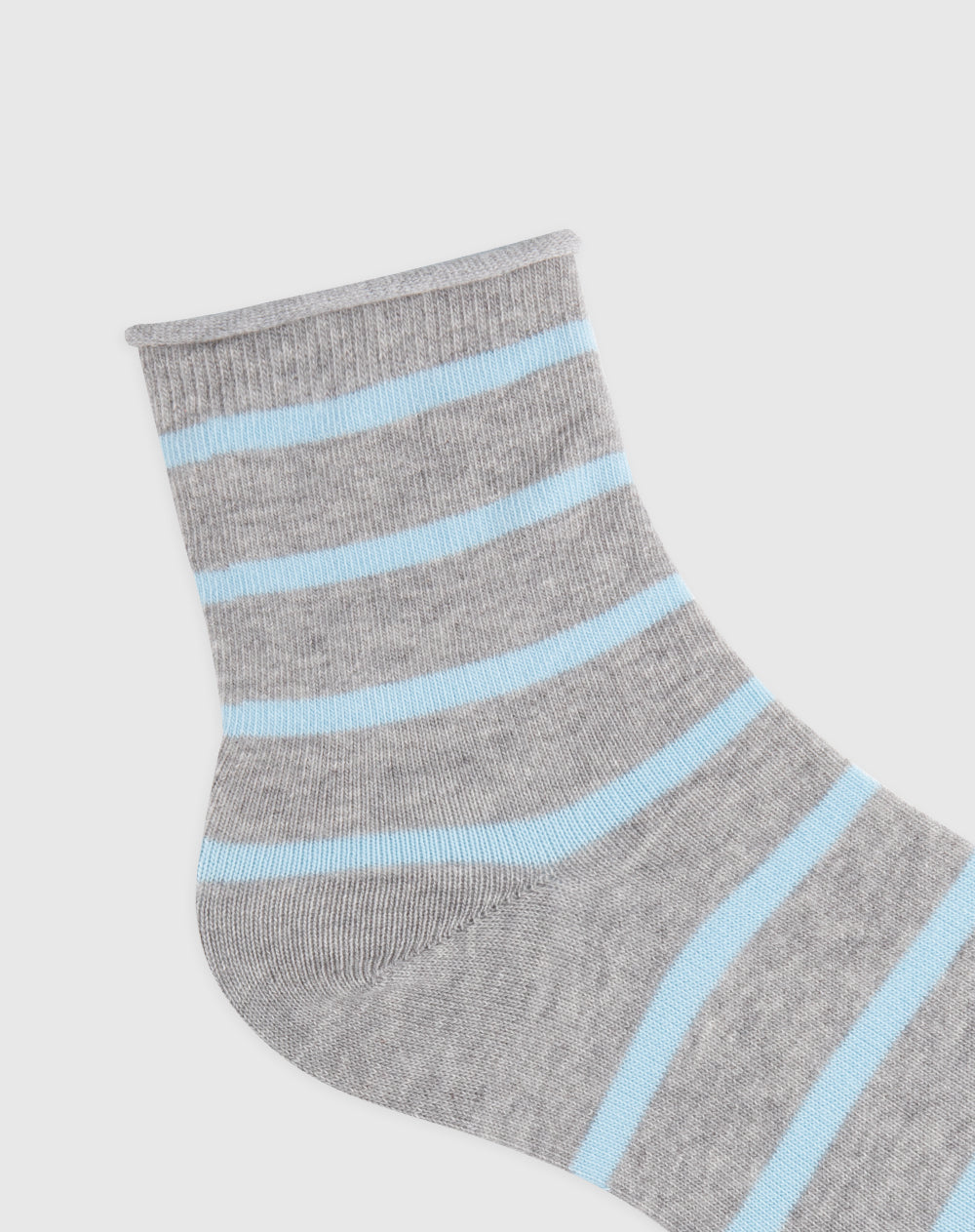 Medias mujer tobillera algodón pack x3 surtido