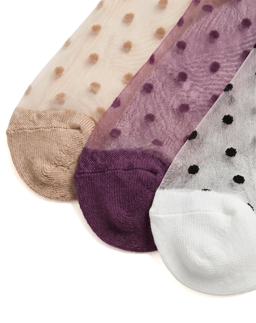 3 pares de medias cortas surtido