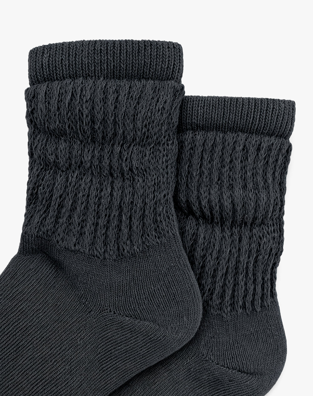 2 pares de medias cortas negras