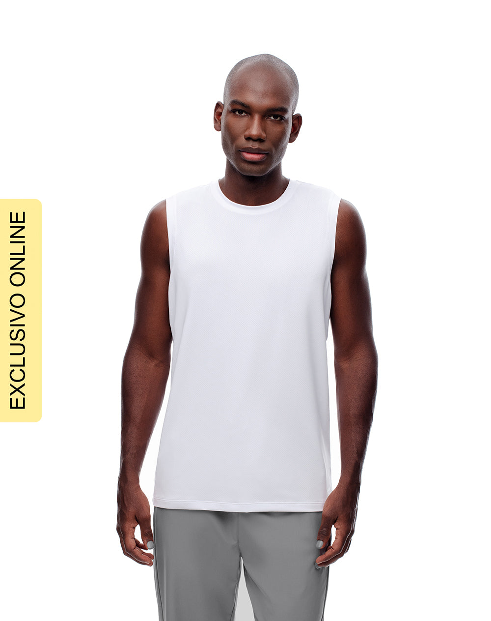 Camiseta regular fit blanca