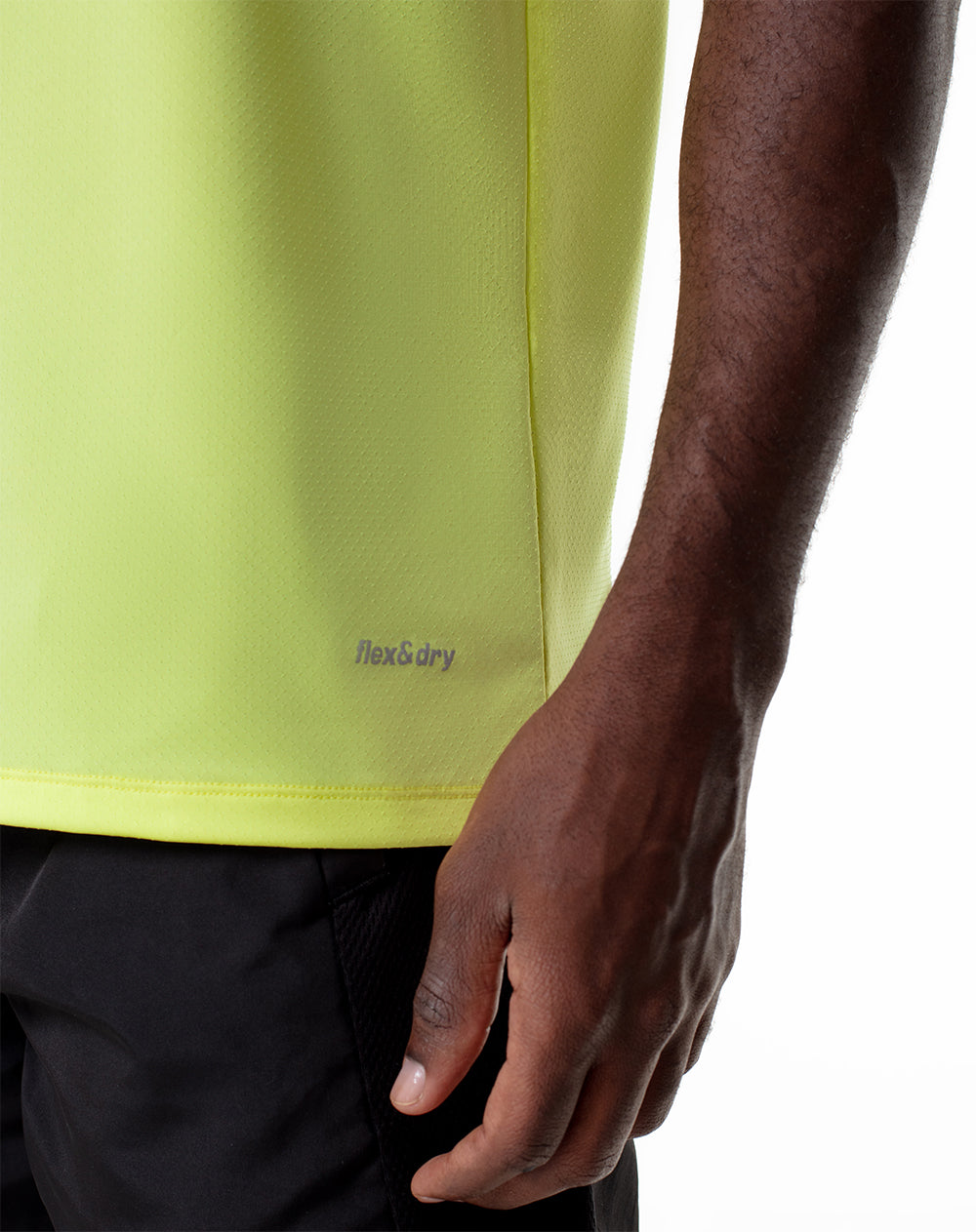 Camisilla deportiva control humedad verde hombre