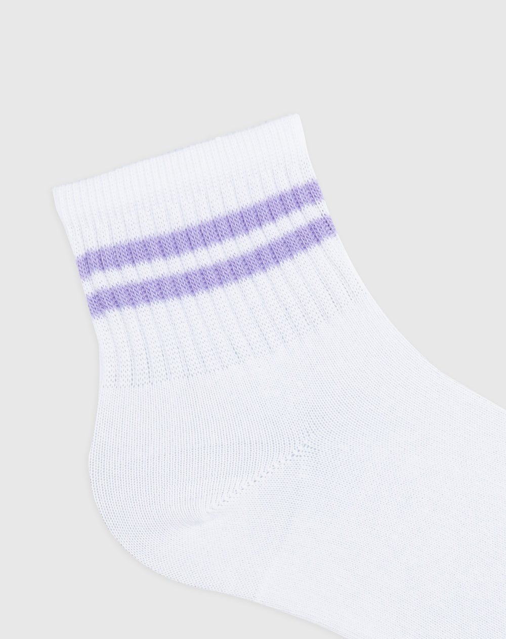 Medias para mujer tobilleras algodón pack x3unds blancas