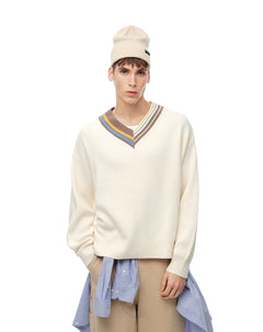 Buzo oversize algodón vainilla hombre