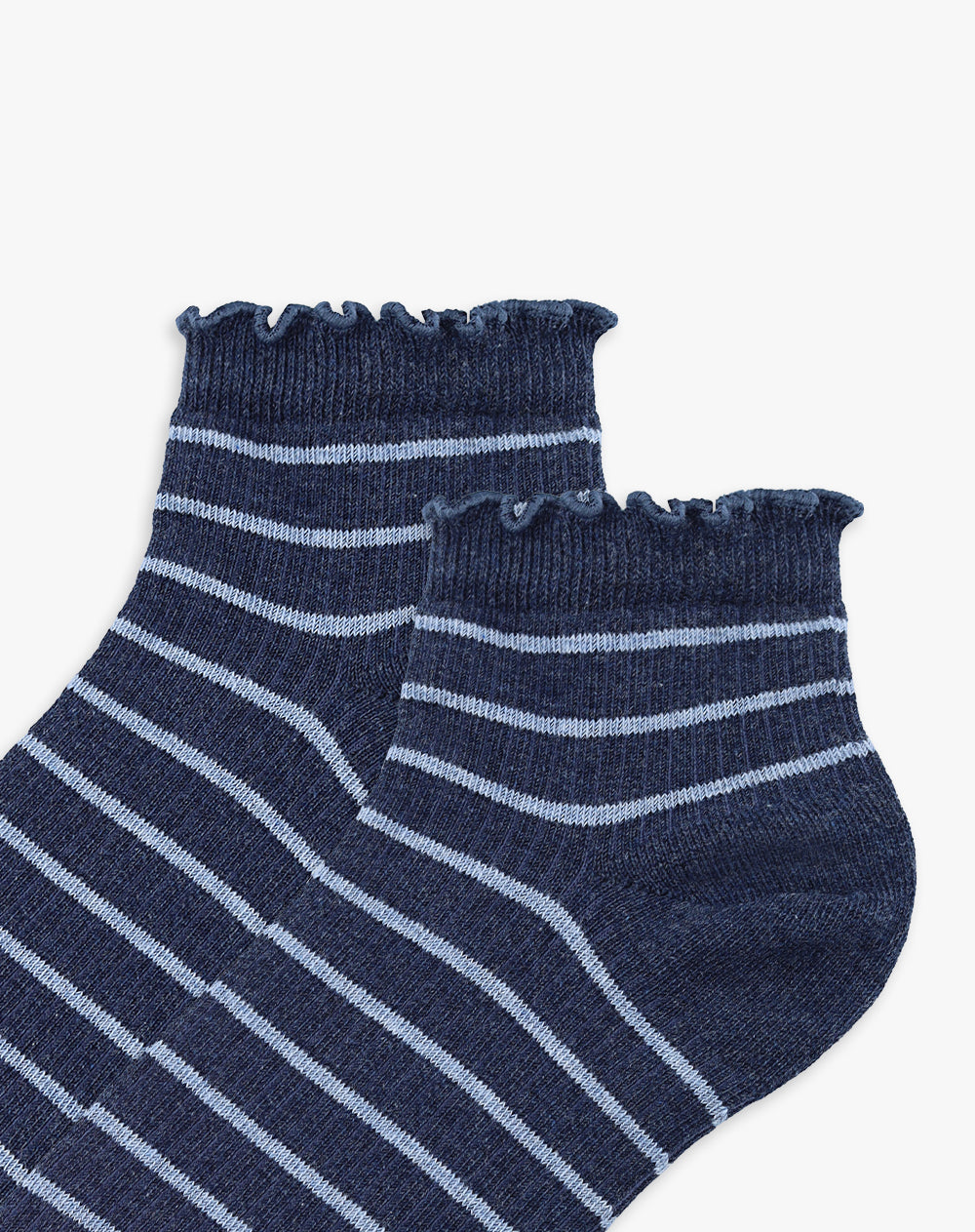 Medias mujer tobilleras rayas