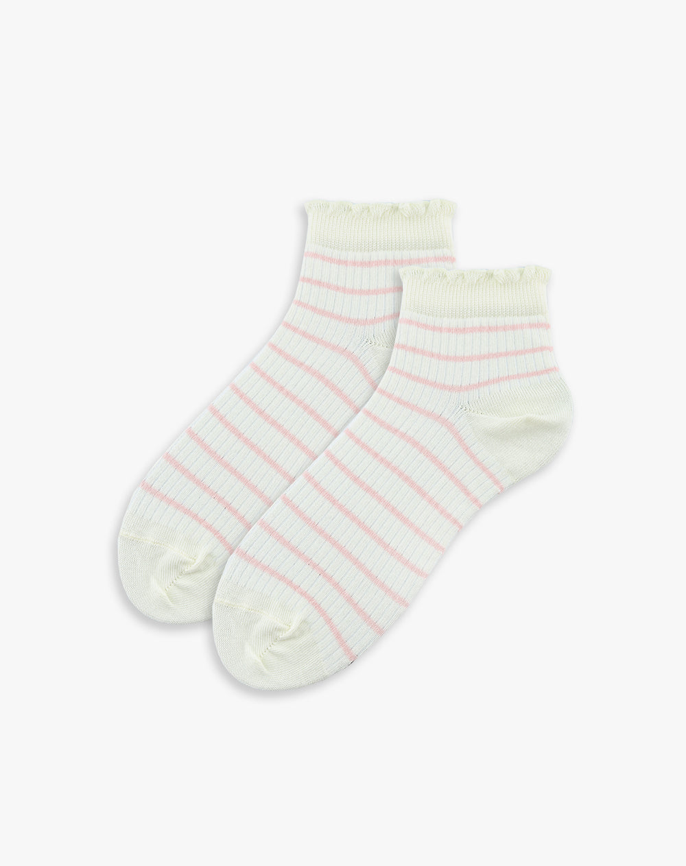 Medias mujer tobilleras rayas