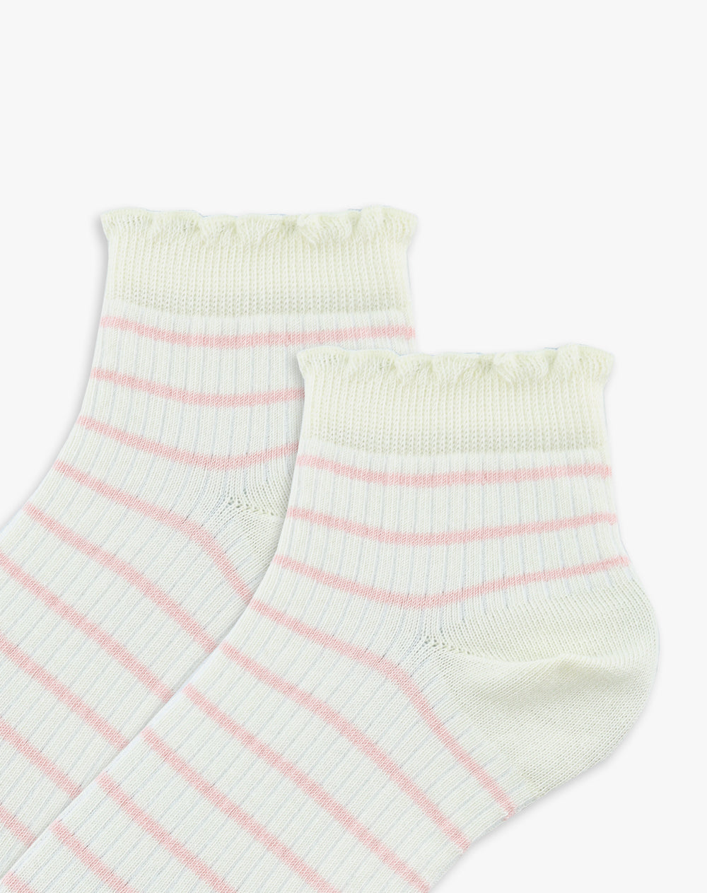 Medias mujer tobilleras rayas