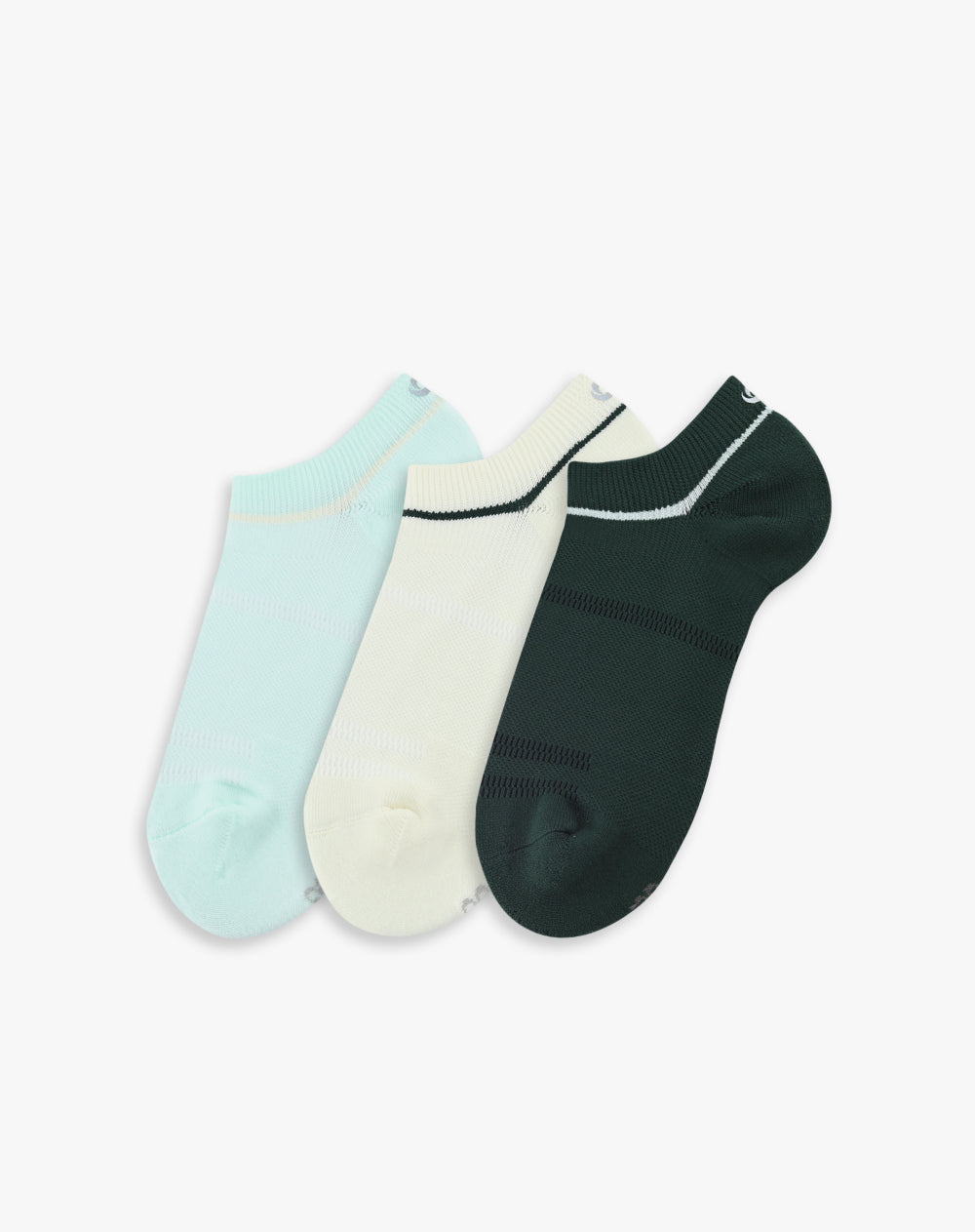 Medias deportivas mujer tobillera corta pack x3 surtido