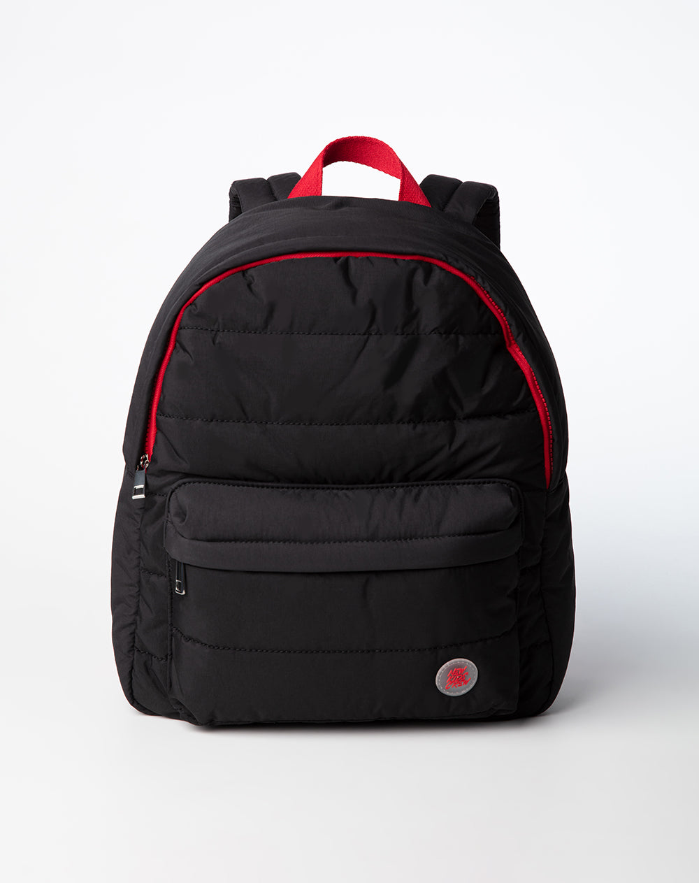 Morral acolchado negro niño