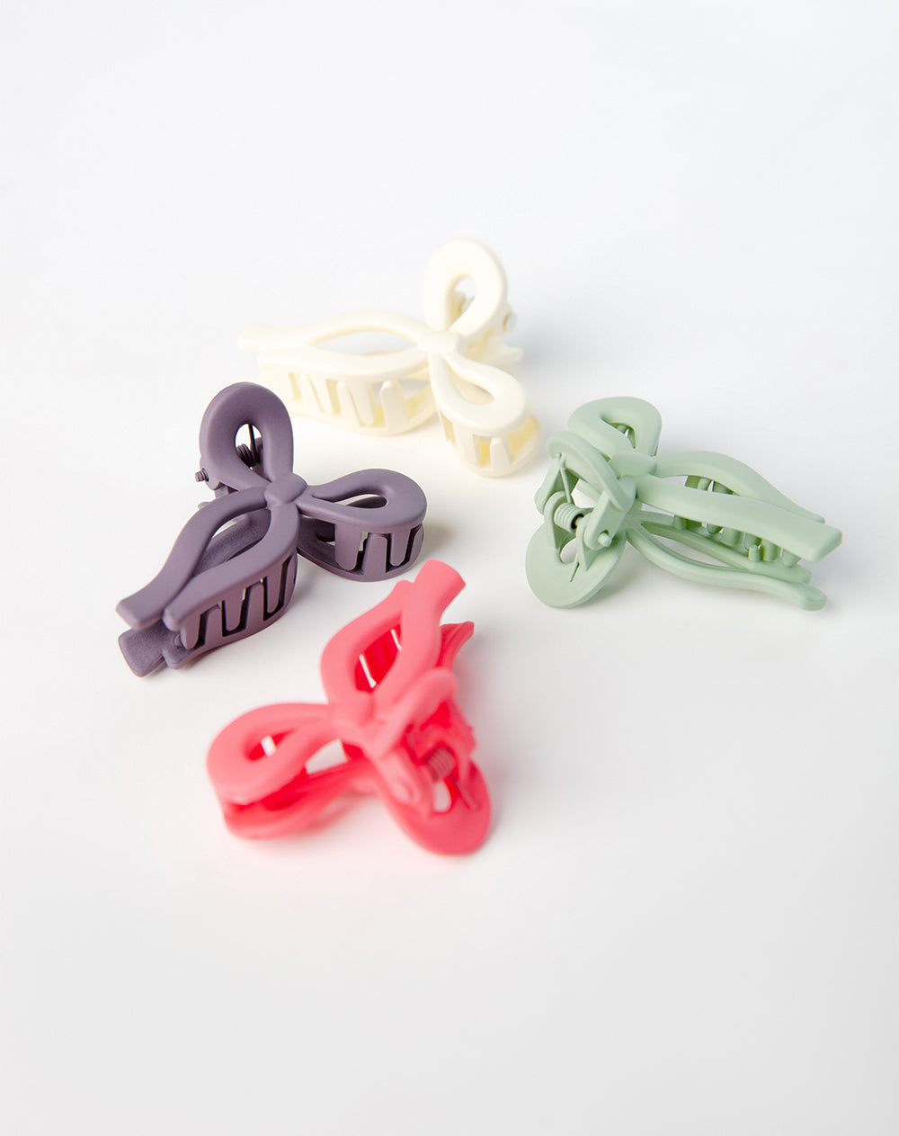 Set pinzas para el cabello x4unds surtido