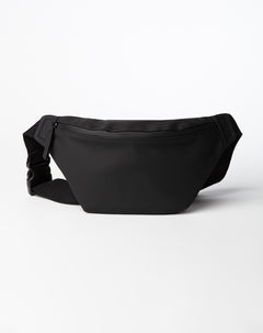 Riñonera ajustable negro mate