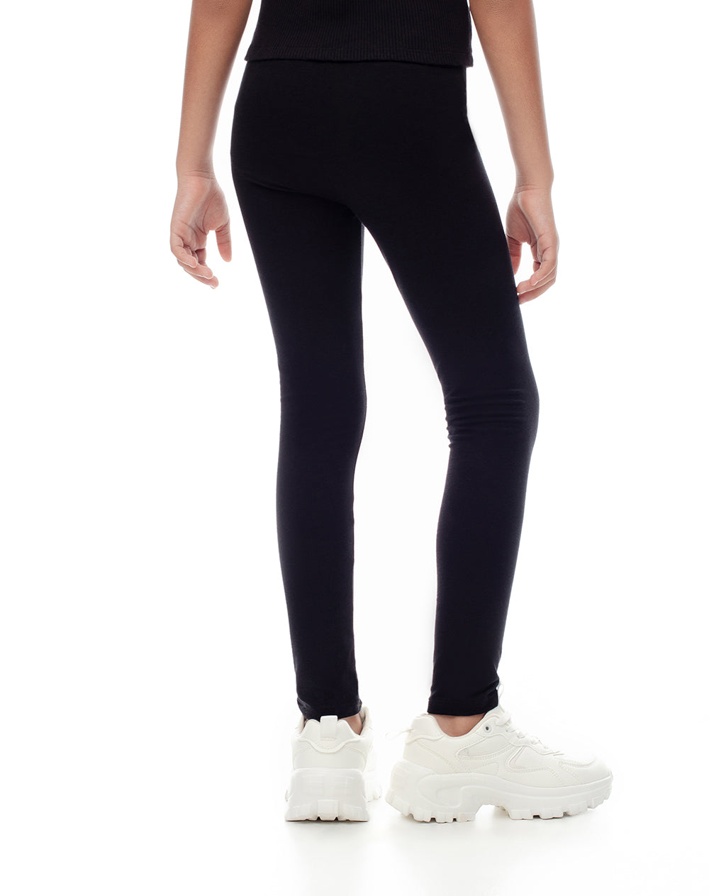 Legging algodón x2unds negro niña