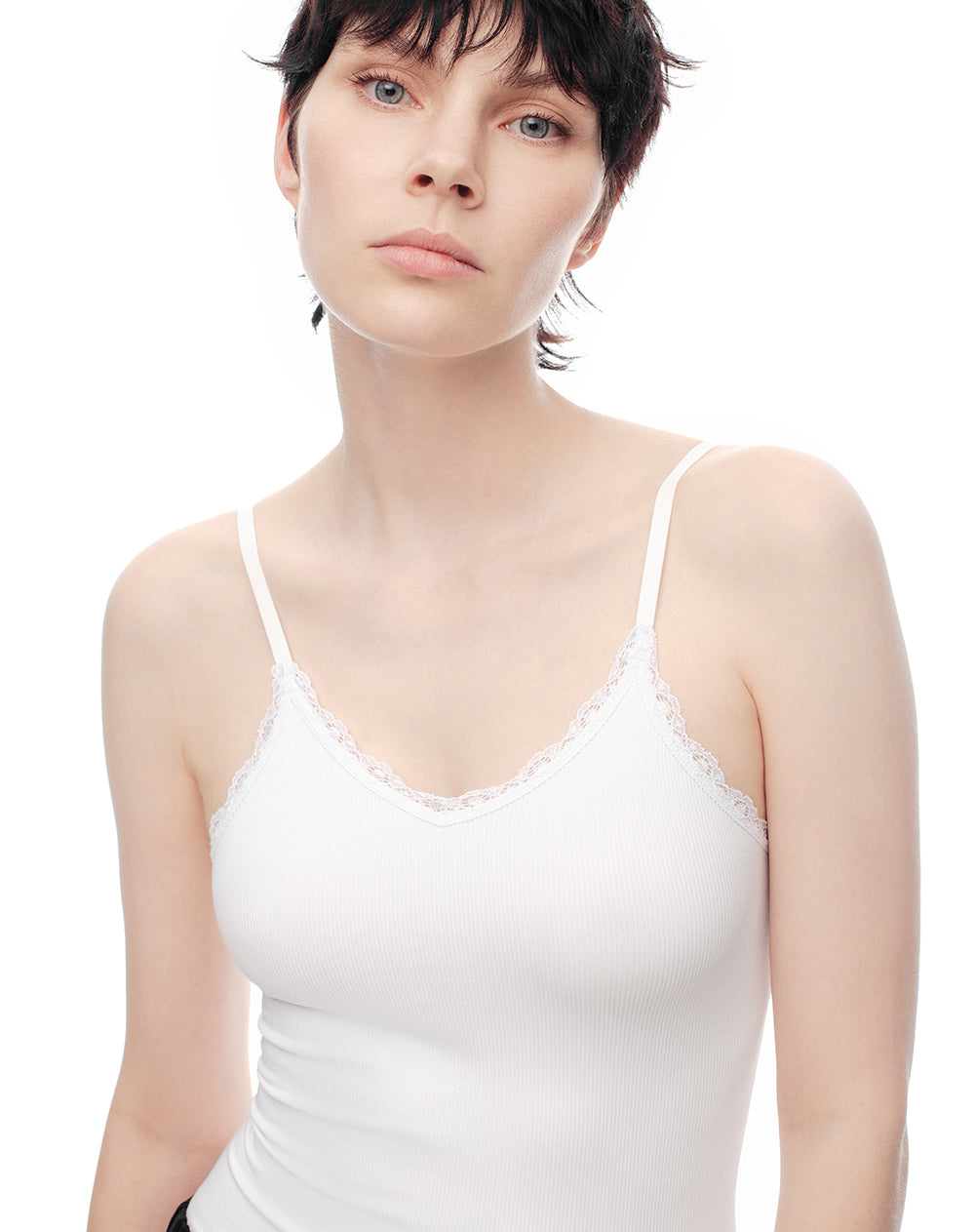 Camisilla slim seamless x2unds surtidas mujer