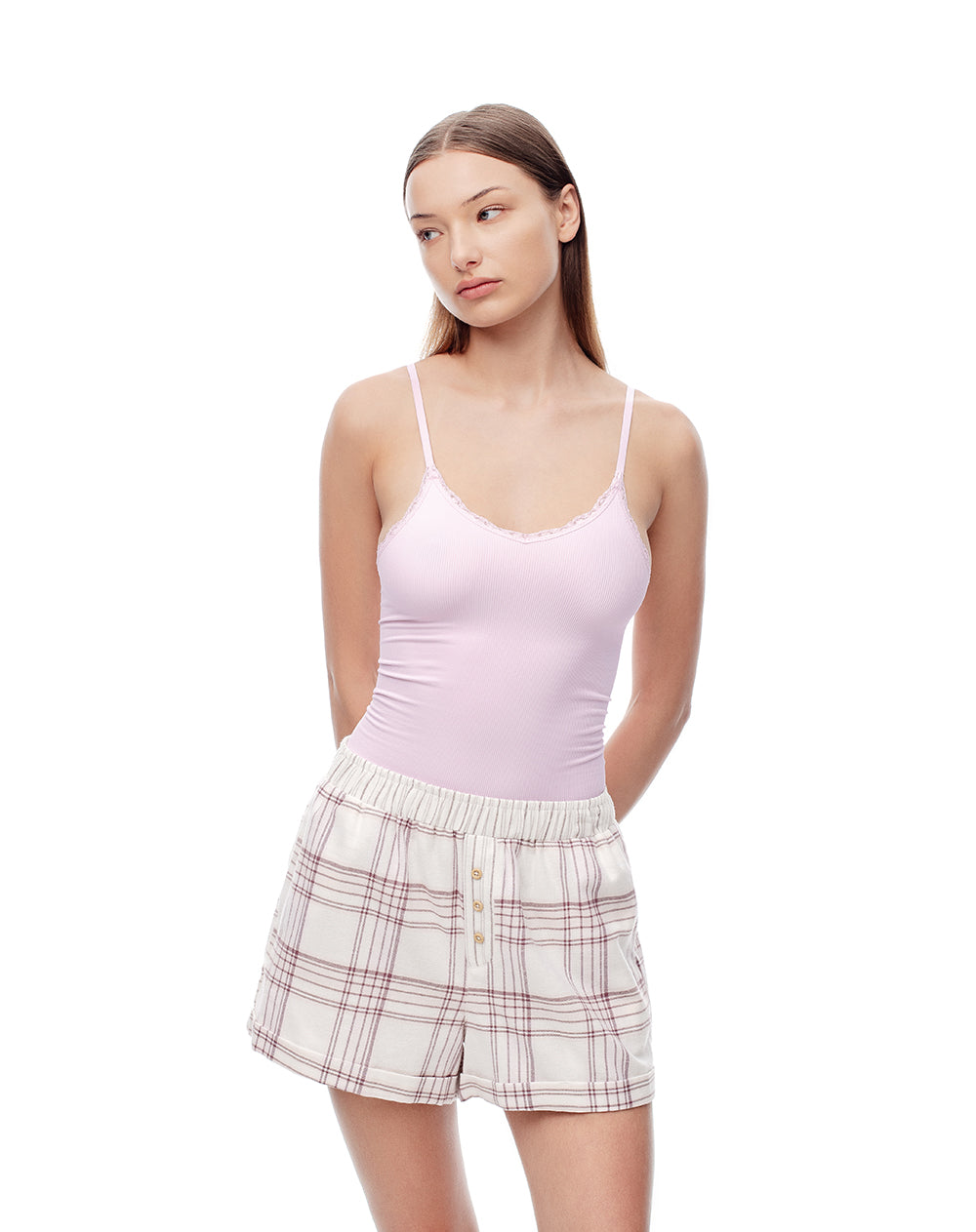 Camisilla slim seamless x2unds surtidas mujer