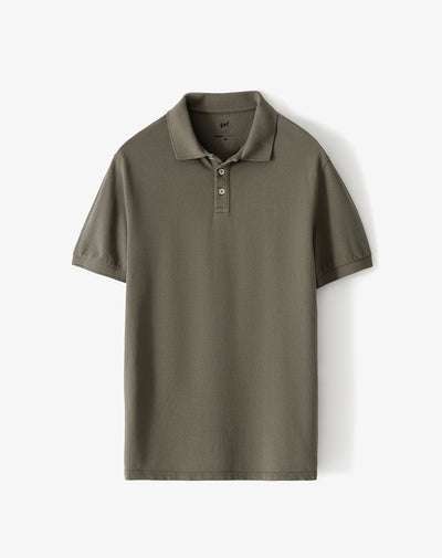 Polo slim fit cafe