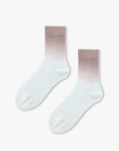 Medias mujer largas moradas