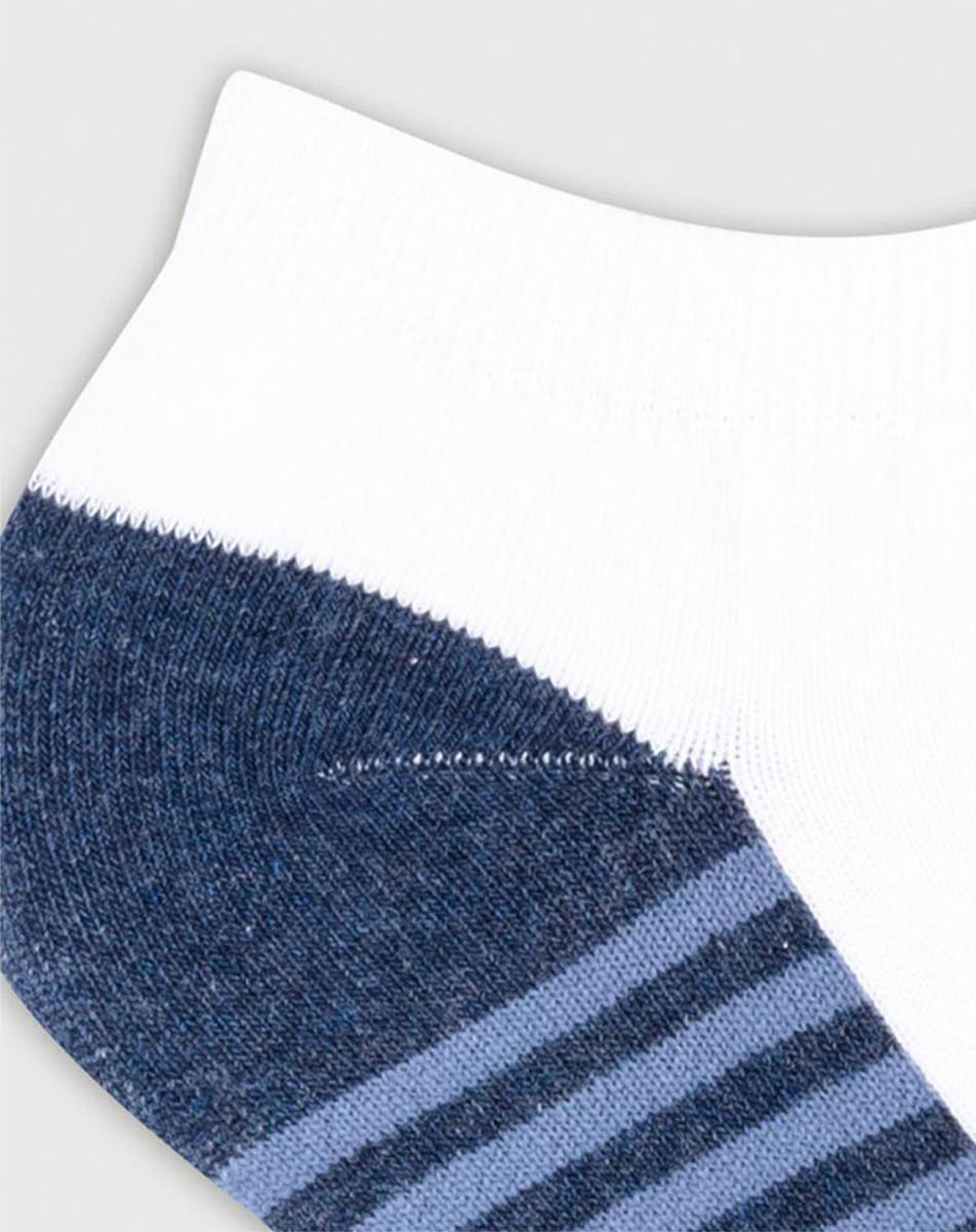 Medias para hombre tobilleras cortas algodón pack x3unds surtidas