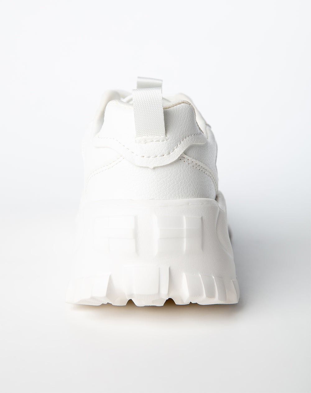 Tenis tipo chunky blancos niña