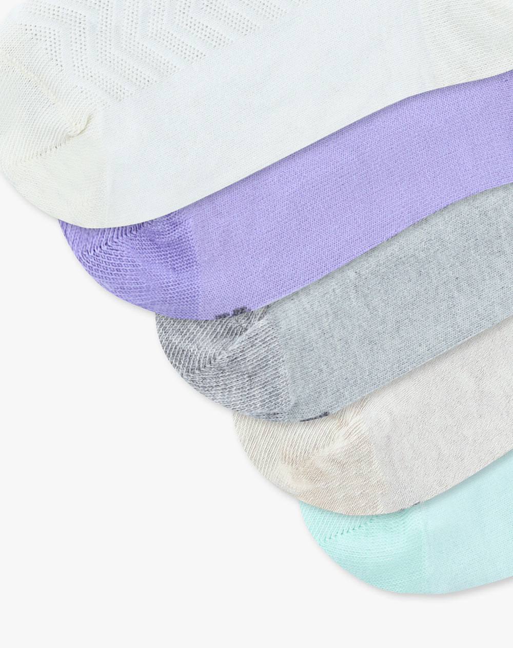 Medias niña tobillera corta pack x5 surtido