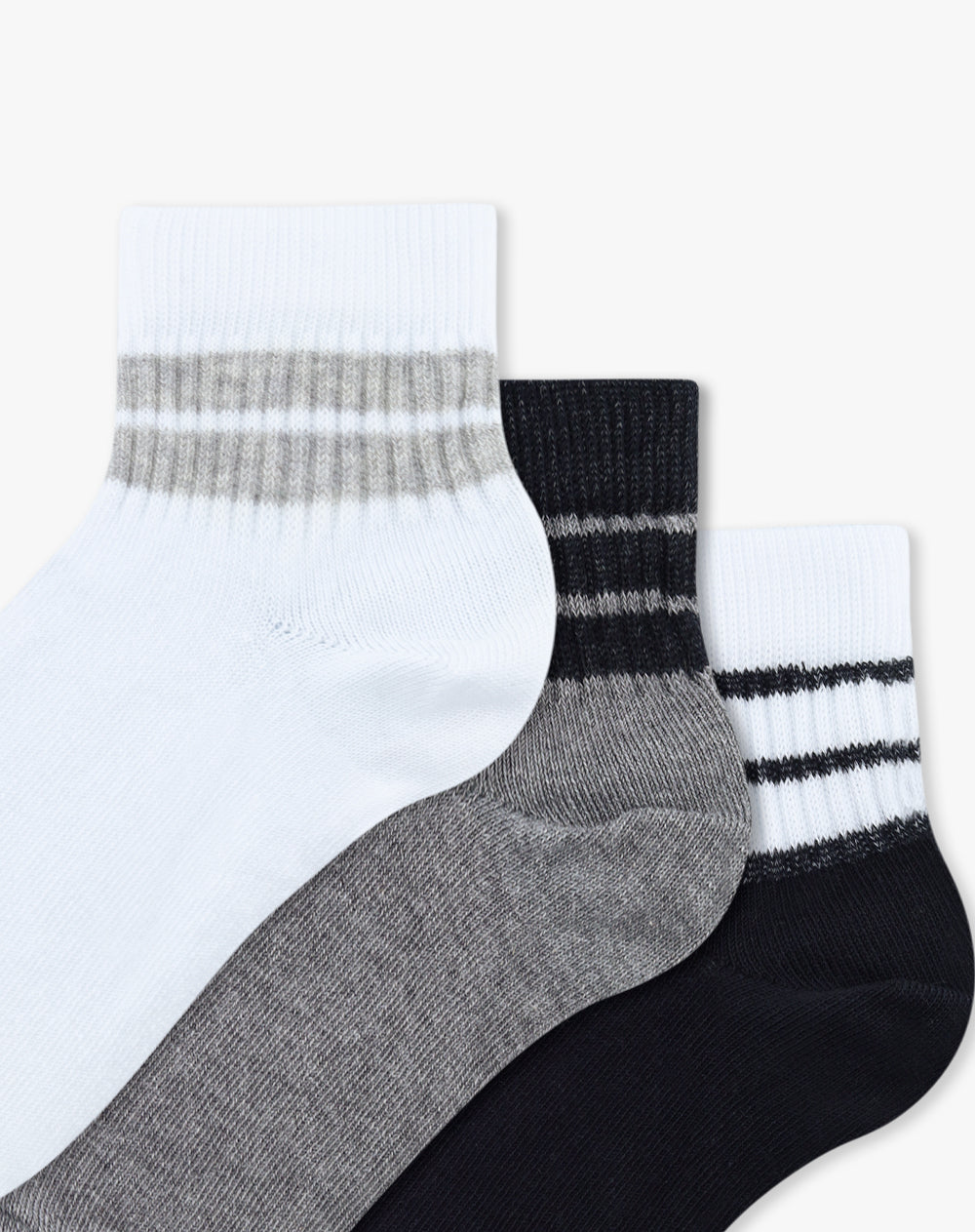 Medias niño tobillera pack x3 surtido