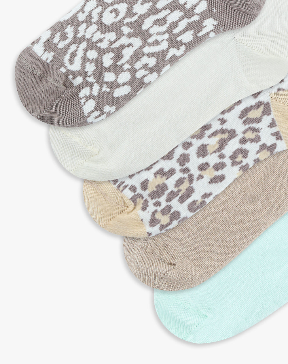 Medias niña largas pack x5 surtido