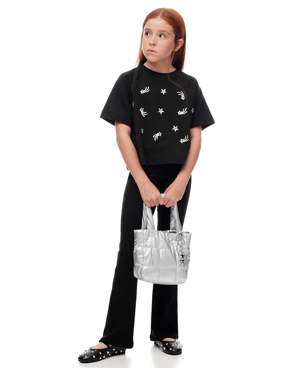 Bolso plateado